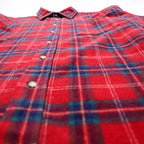 PENDLETON 70年代 USA製 ヴィンテージ ウール フランネルシャツ XL チェック 胸ポケット