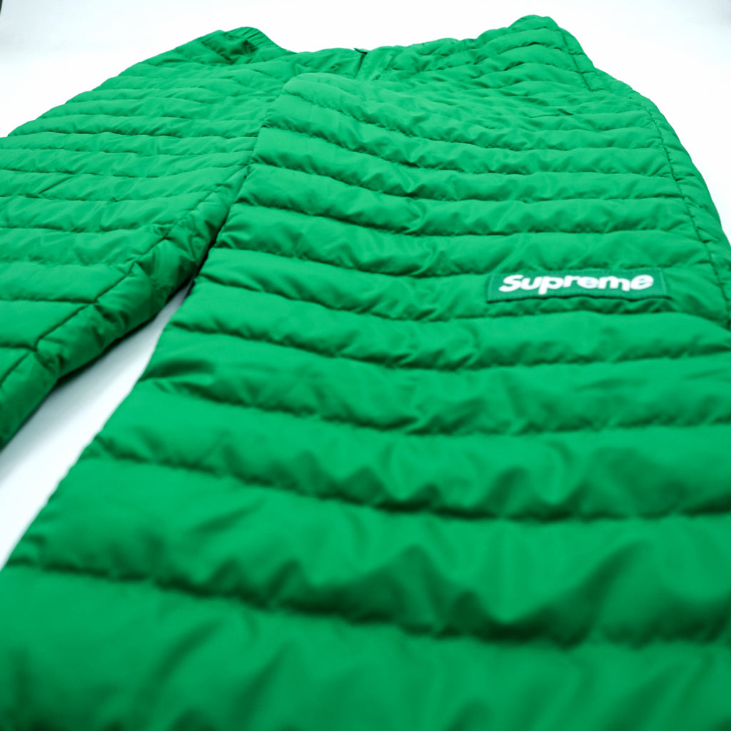 Supreme Pertex Padded Puffer Pants Medium Green