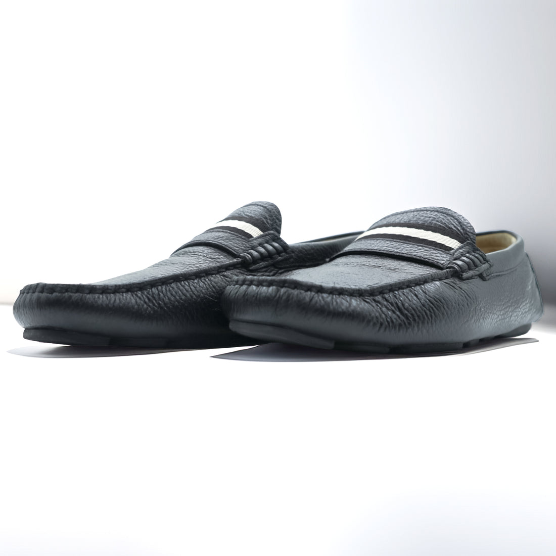 BALLY Driving Shoes Loafers US7 SVND WABLER / 010 Swiss Made
