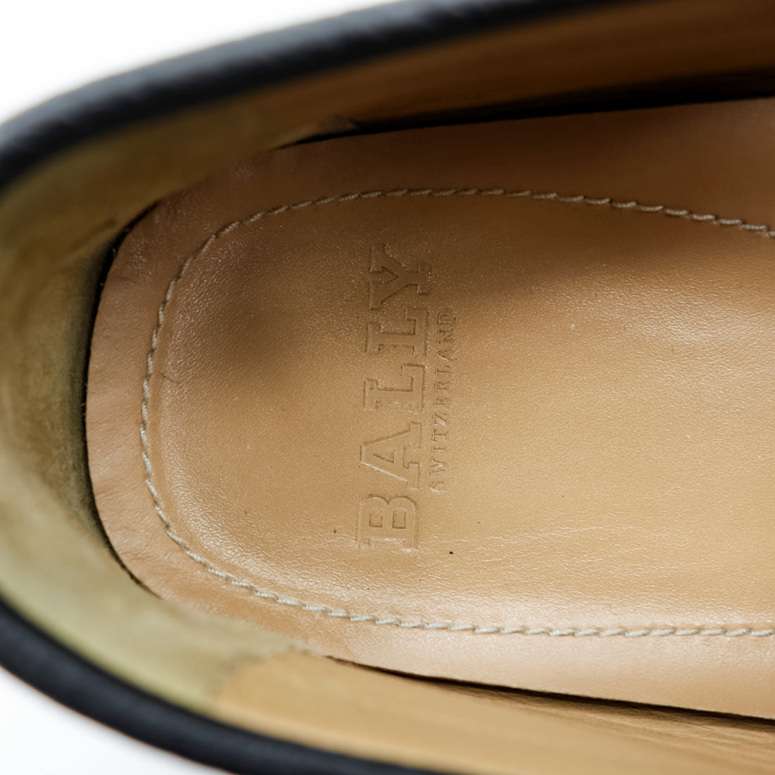 BALLY Driving Shoes Loafers US7 SVND WABLER / 010 Swiss Made