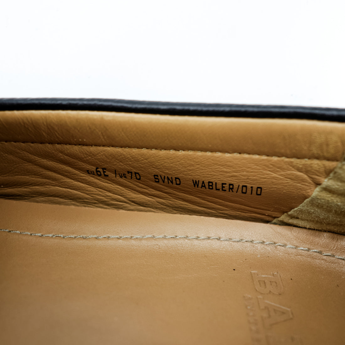 BALLY Driving Shoes Loafers US7 SVND WABLER / 010 Swiss Made