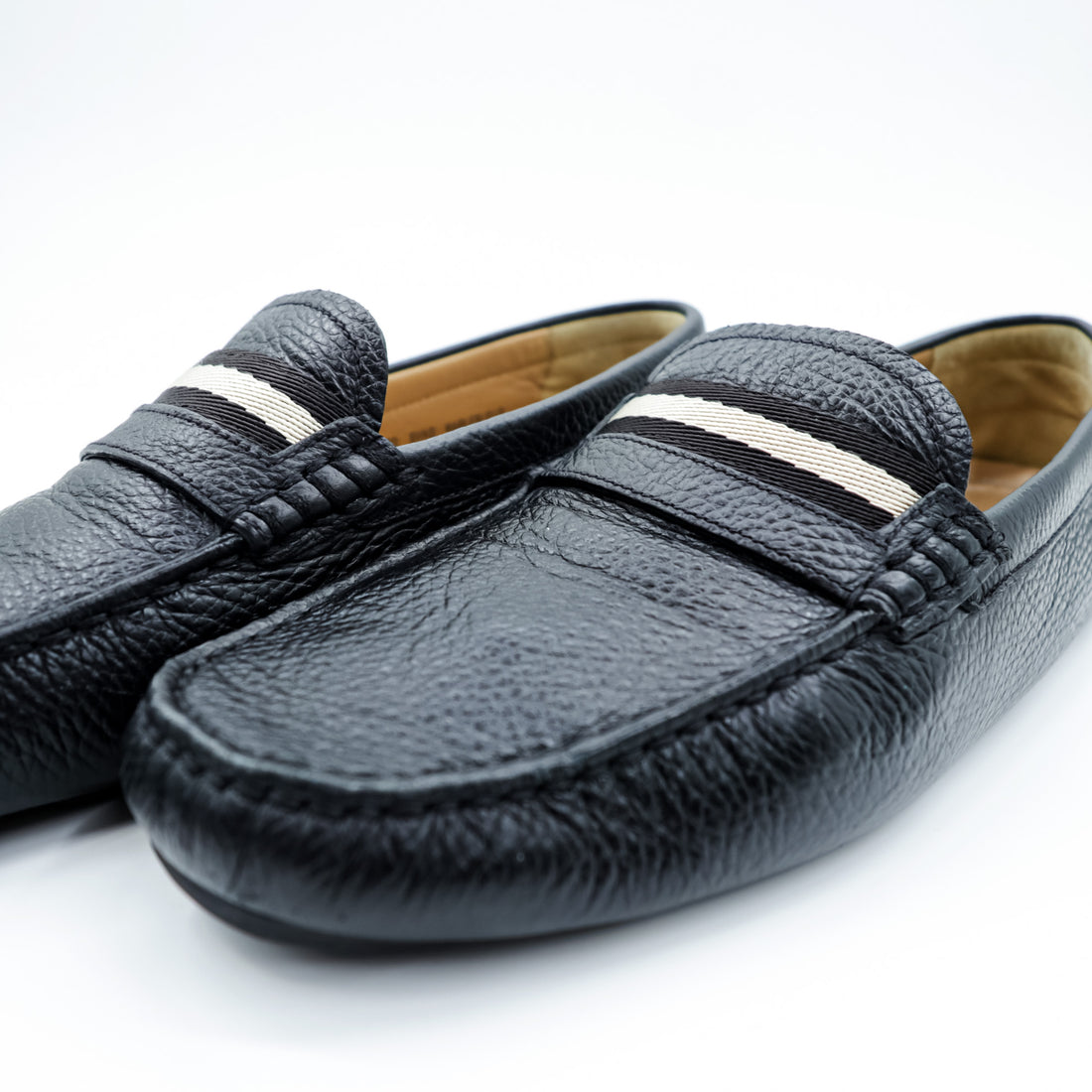 BALLY Driving Shoes Loafers US7 SVND WABLER / 010 Swiss Made