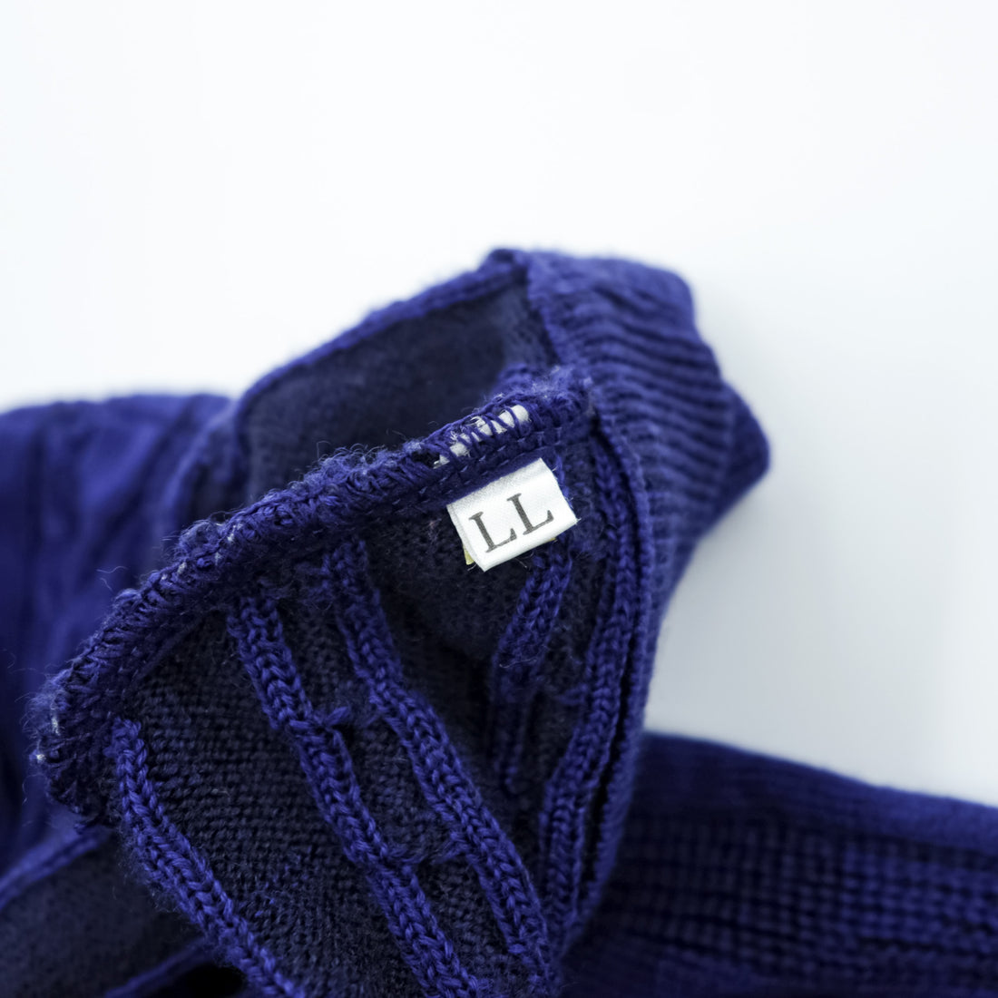 Vintage Yves Saint Laurent YSL Knit Cardigan Diamond Pattern Cable Knit Purple