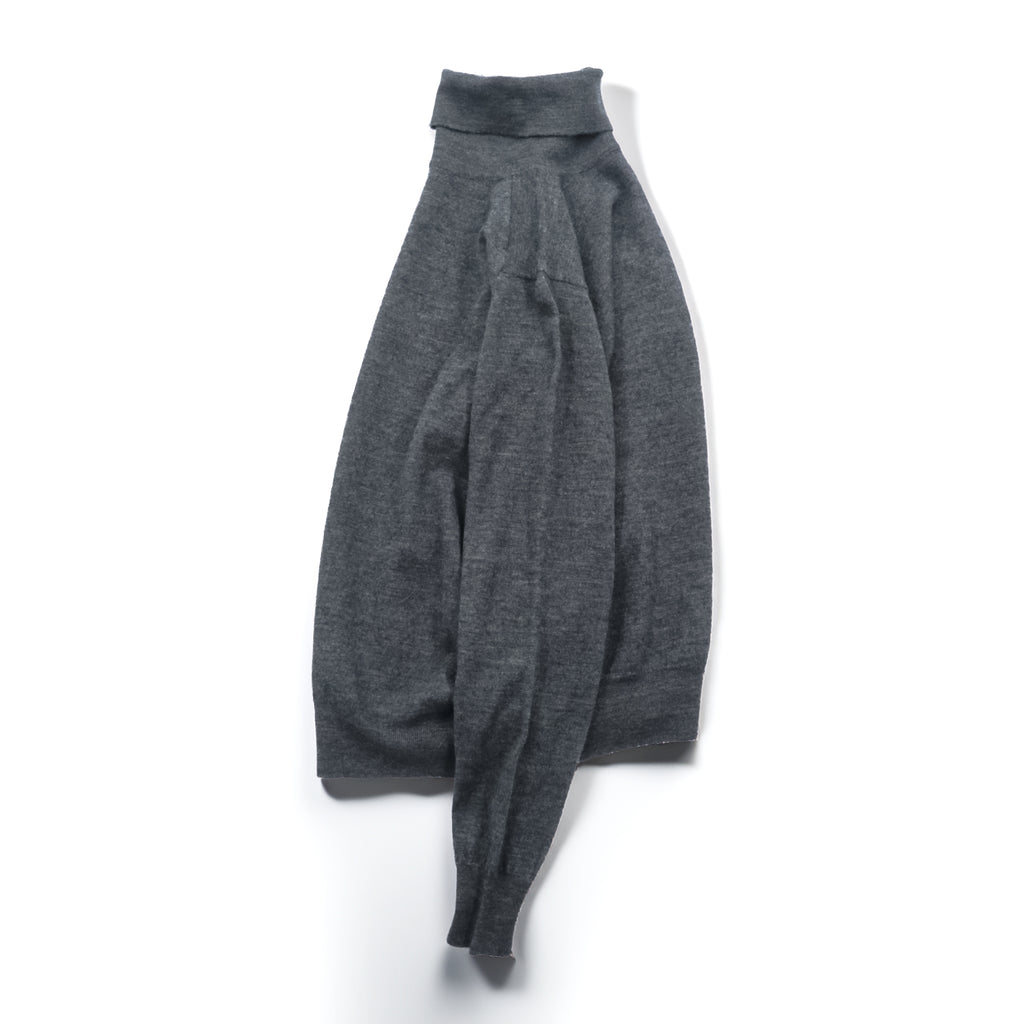 JOHN SMEDLEY English Made EXTRAFINE MERINO WOOL Turtleneck Sweater S