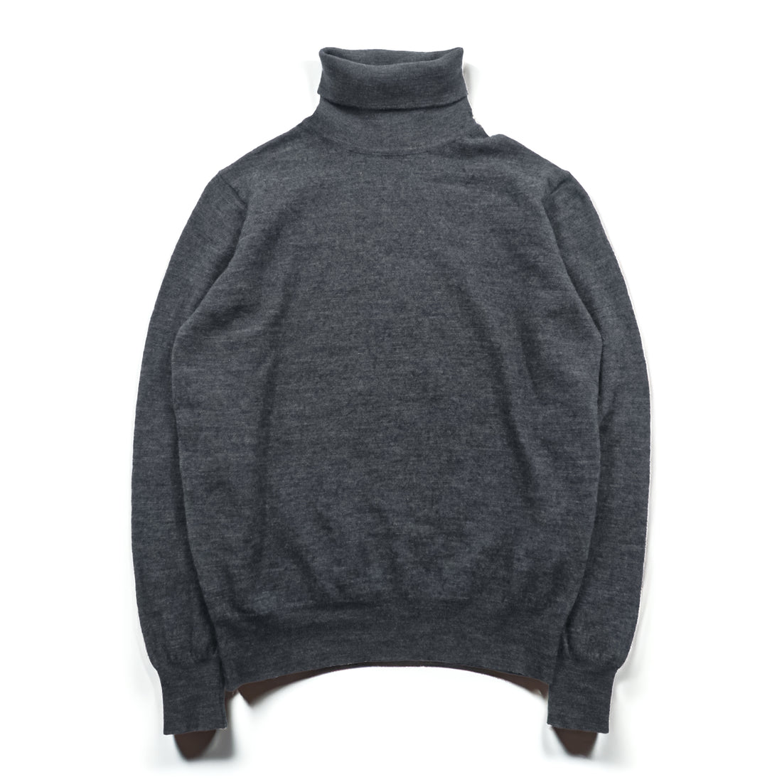 JOHN SMEDLEY English Made EXTRAFINE MERINO WOOL Turtleneck Sweater S