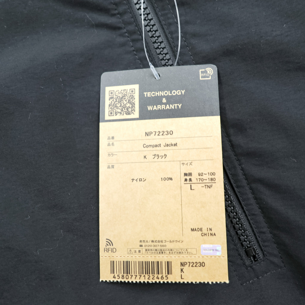 THE NORTH FACE Compact Mountain Parka L Waterproof NP72230 Unused