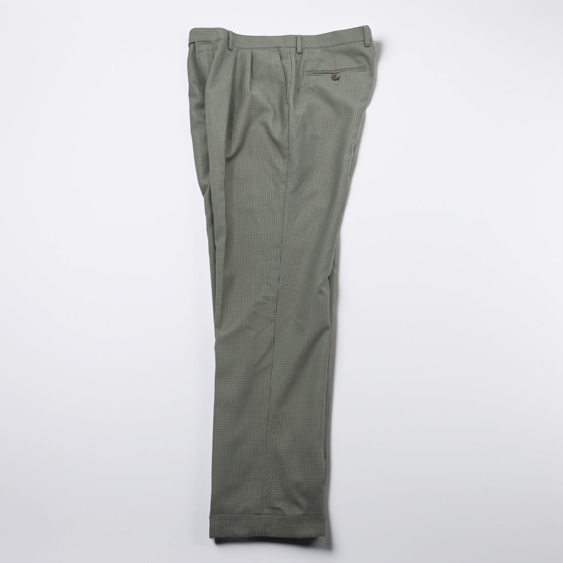 Ralph Lauren 90s Washable 2Tuck Gun Club Check Slacks L