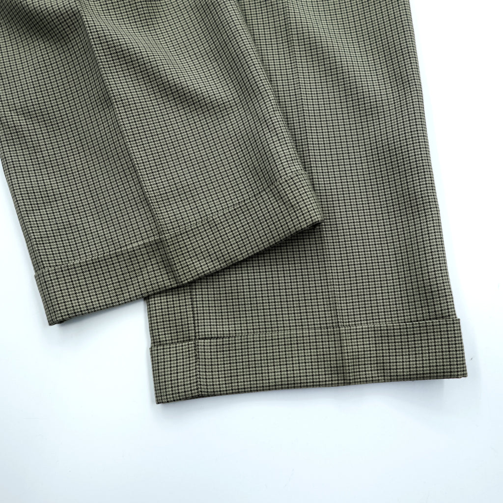 Ralph Lauren 90s Washable 2Tuck Gun Club Check Slacks L