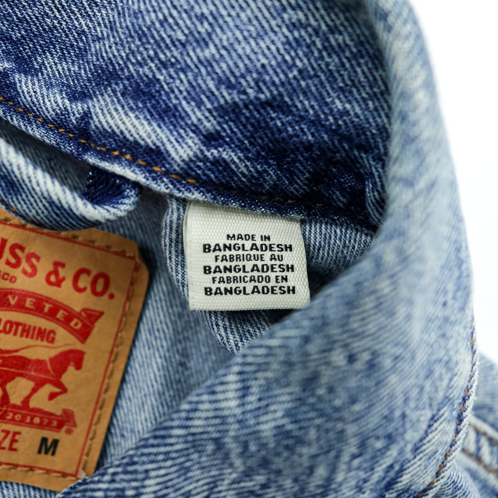Levi Strauss Stock Trucker Jacket, Size M, A2662