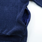 LEH Japan-Made Knit Sweater, Thermal, High Neck, Size M, BEATNIK TURTLE SWEATER LEH 597