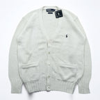 Polo Ralph Lauren 90s Knit Cardigan Size Small White Unused