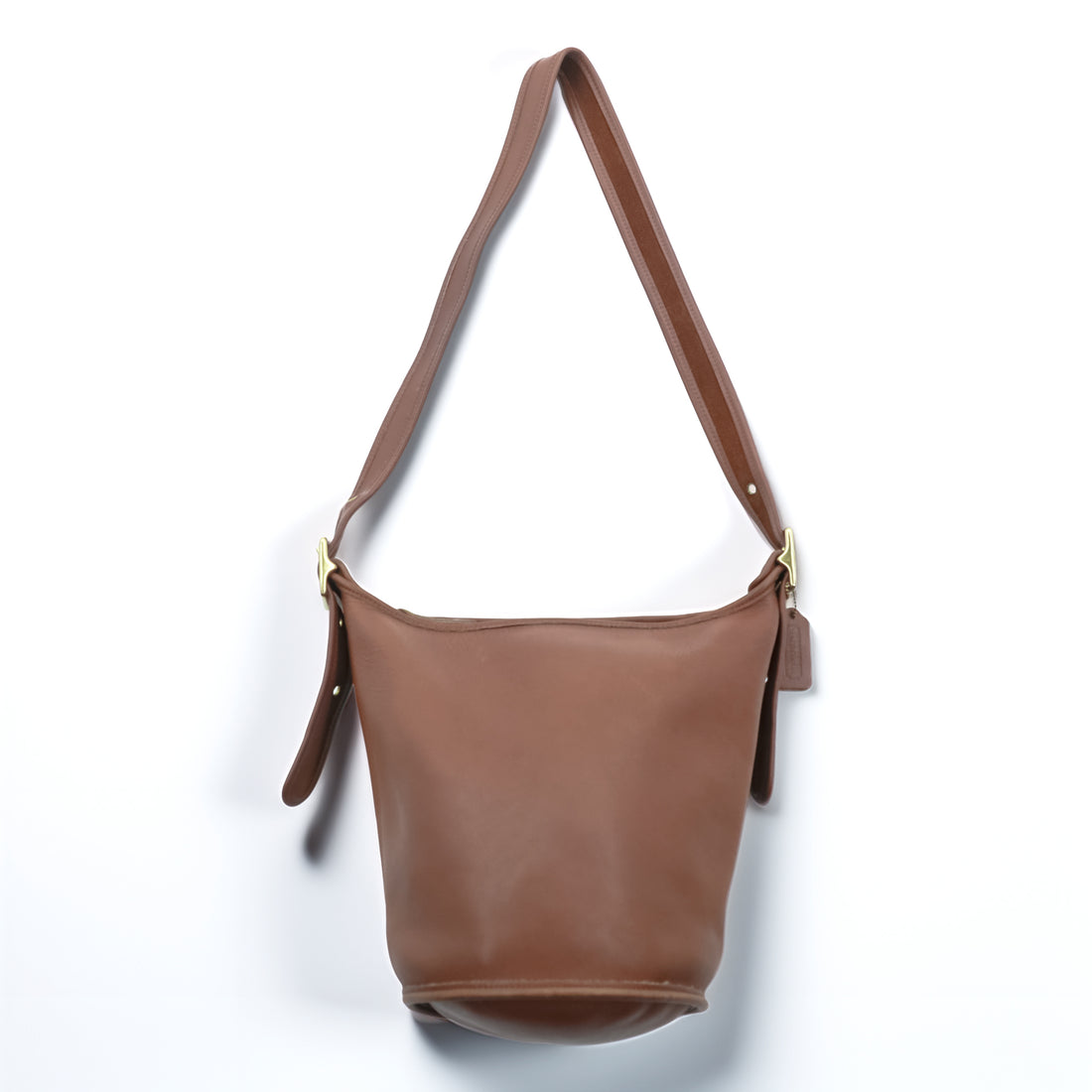 COACH ヴィンテージ オールドコーチ バケツ型 ショルダーバッグ グラブタンレザー