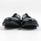 US NAVY 80s Made in USA Vintage Service Shoes 30cm Black CRADDOCK-TERRY US Navy