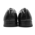 US NAVY 80s Made in USA Vintage Service Shoes 30cm Black CRADDOCK-TERRY US Navy