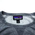 Patagonia オーガニックコットン クルーネック スウェット トレーナー M グレー 胸ポケット 26375