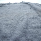 Patagonia オーガニックコットン クルーネック スウェット トレーナー M グレー 胸ポケット 26375