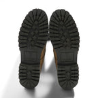 Polo Ralph Lauren Ranger Boots Moccasin Lace-up Boots 28cm Camel Leather Strap Lug Sole 812089030
