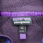 Patagonia Retro Pile Fleece Jacket (XXS) Purple 22801