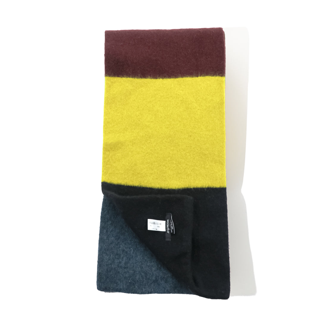 JO GORDON British Made Lamb Wool Scarf Collar Block