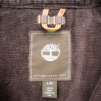 Timberland British Millerain Waxed Cotton Jacket Plaid L Hunting Field Coat Check