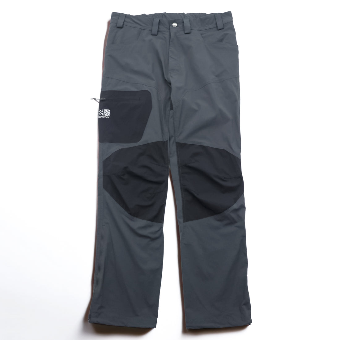 Karrimor Elite Technical Trekking Pants XL Grey Black Hiking Climbing Outdoor Mountain Trousers