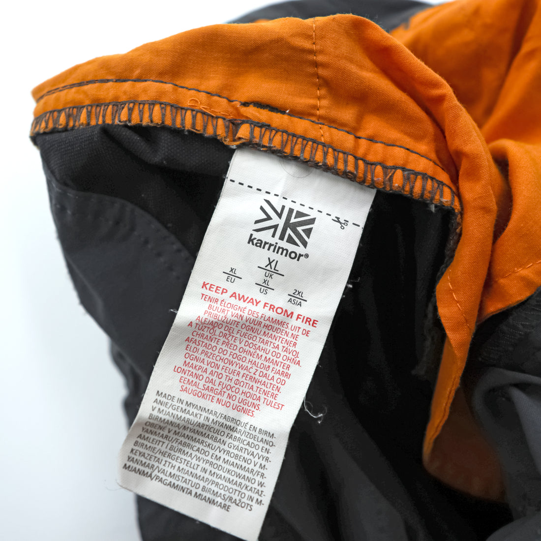 Karrimor Elite Technical Trekking Pants XL Grey Black Hiking Climbing Outdoor Mountain Trousers