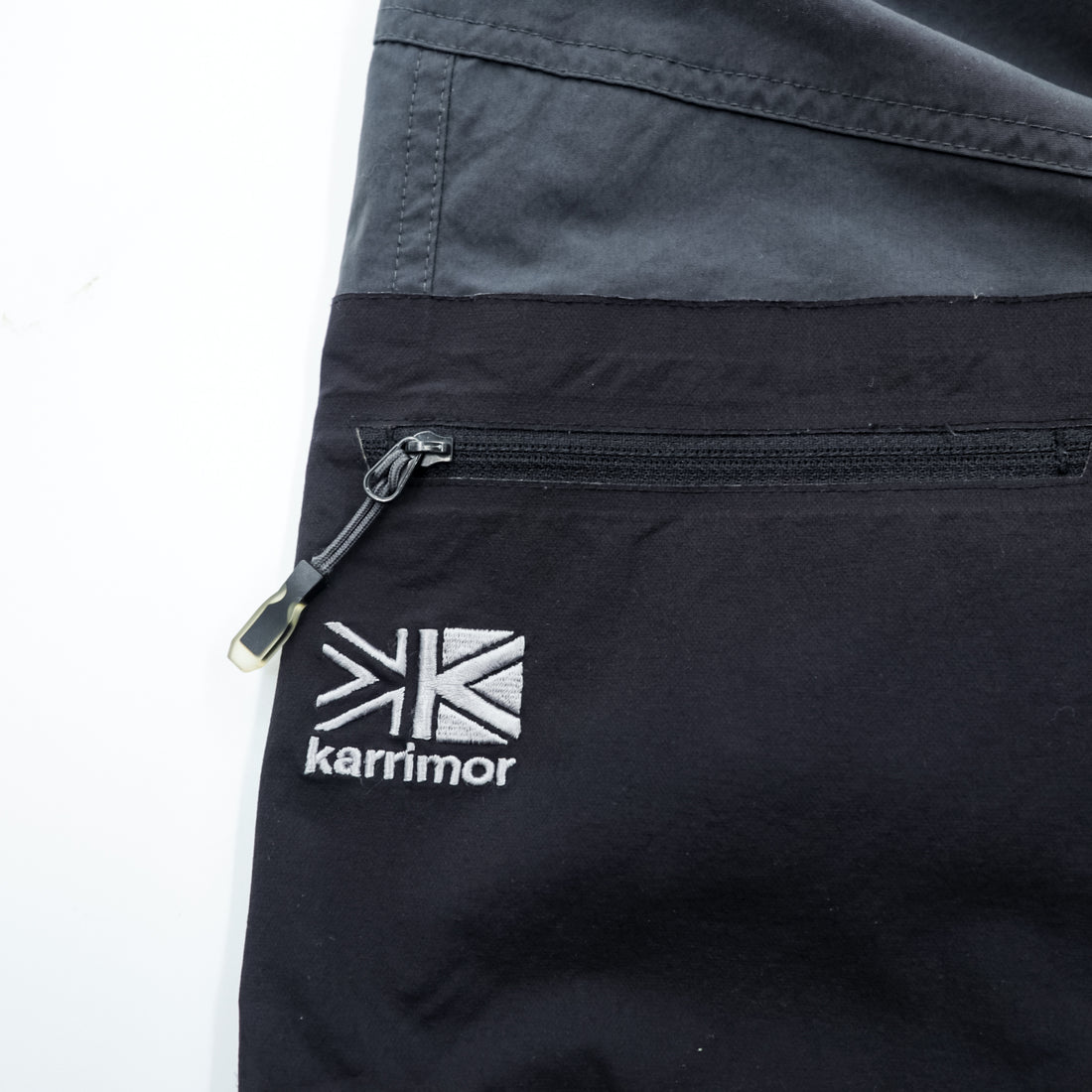Karrimor Elite Technical Trekking Pants XL Grey Black Hiking Climbing Outdoor Mountain Trousers