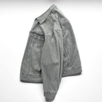 Levi's SilverTab Denim Jacket XL Gray Faded Black Trucker Jacket Loose Fit