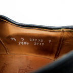 Vintage Allen Edmonds Fairhaven Wingtip Oxford Black Leather Shoes 9.5 D USA Made
