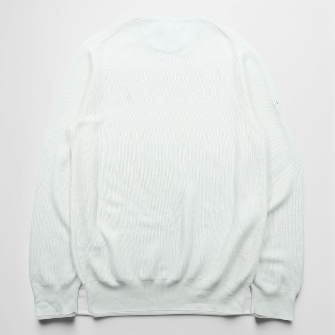 Polo Ralph Lauren Pima Cotton Mesh Knit Sweater L White Unused