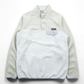Patagonia シンチラ Synchilla スナップT フリース L オートミール バイカラー プルオーバー 胸ポケット