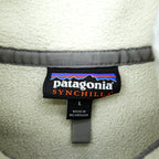 Patagonia シンチラ Synchilla スナップT フリース L オートミール バイカラー プルオーバー 胸ポケット