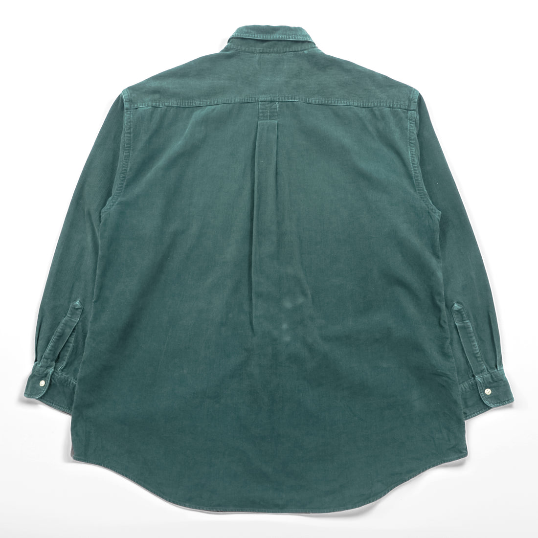L.L.Bean 80年代 ヴィンテージ コーデュロイ ボタンダウンシャツ XL グリーン 胸ポケット