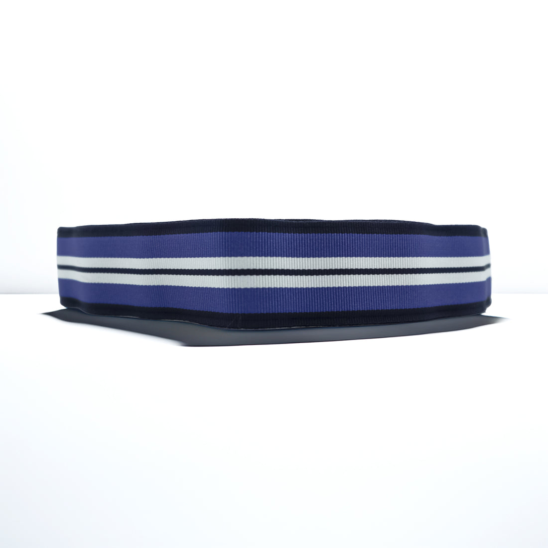 Polo Ralph Lauren リボンベルト Dリングベルト ストライプ ネイビー ホワイト