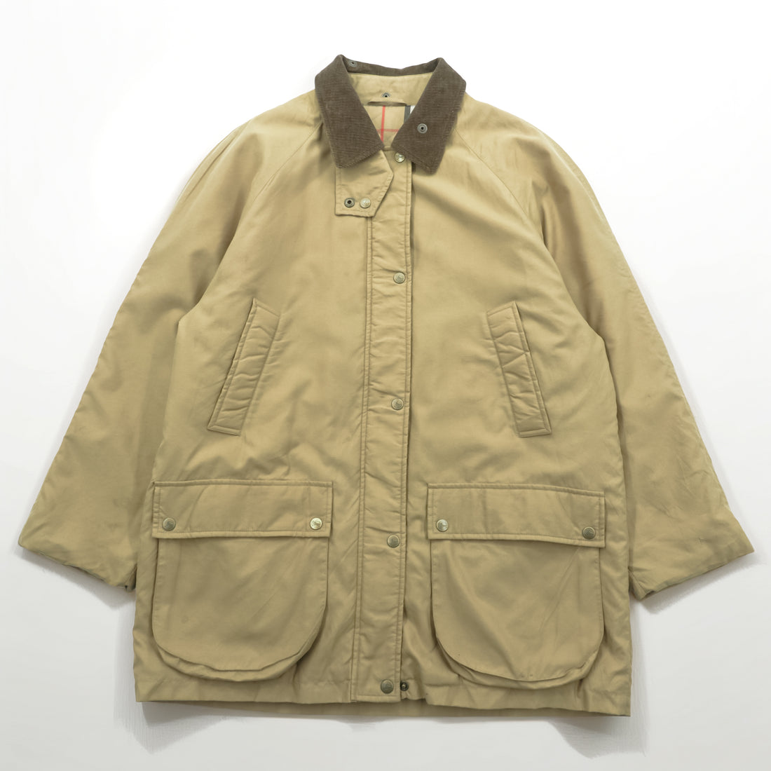 Vintage 90s Burberrys Field Jacket M Nova Check Lining Made in USA Barn Jacket
