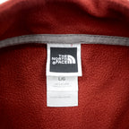 THE NORTH FACE Half-Zip Quick-Dry Microfleece Pullover TKA100 L Red A436 US Standard