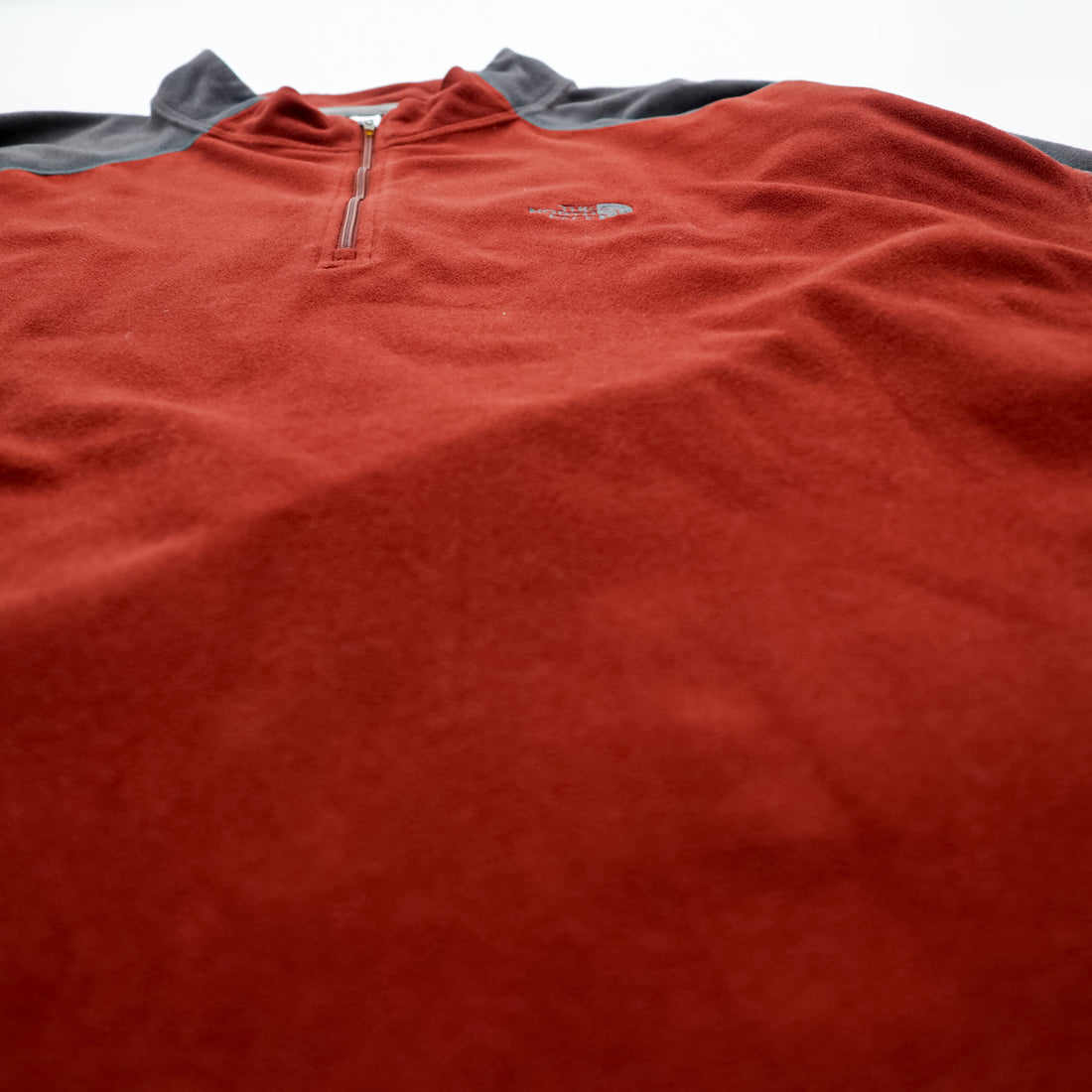 THE NORTH FACE Half-Zip Quick-Dry Microfleece Pullover TKA100 L Red A436 US Standard