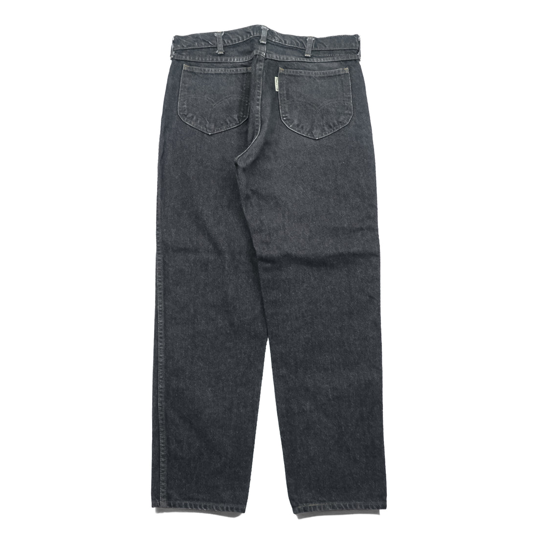 Levi's 90年代 日本製 ビッグE シルバータブ デニムパンツ テーパード ジーンズ L ブラック 635-54