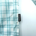 Patagonia オーガニックコットン シャツ L ホワイト チェック L/S Island Hopper 2 52181 未使用品
