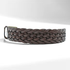 Polo Ralph Lauren Intrecciato Braided Mesh Leather Belt 405676154-001