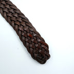 Polo Ralph Lauren Intrecciato Braided Mesh Leather Belt 405676154-001