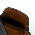 BALLY ドライビングシューズ ペニーローファー 25.5cm ブラック レザー 本革 PERCEVAL イタリア製