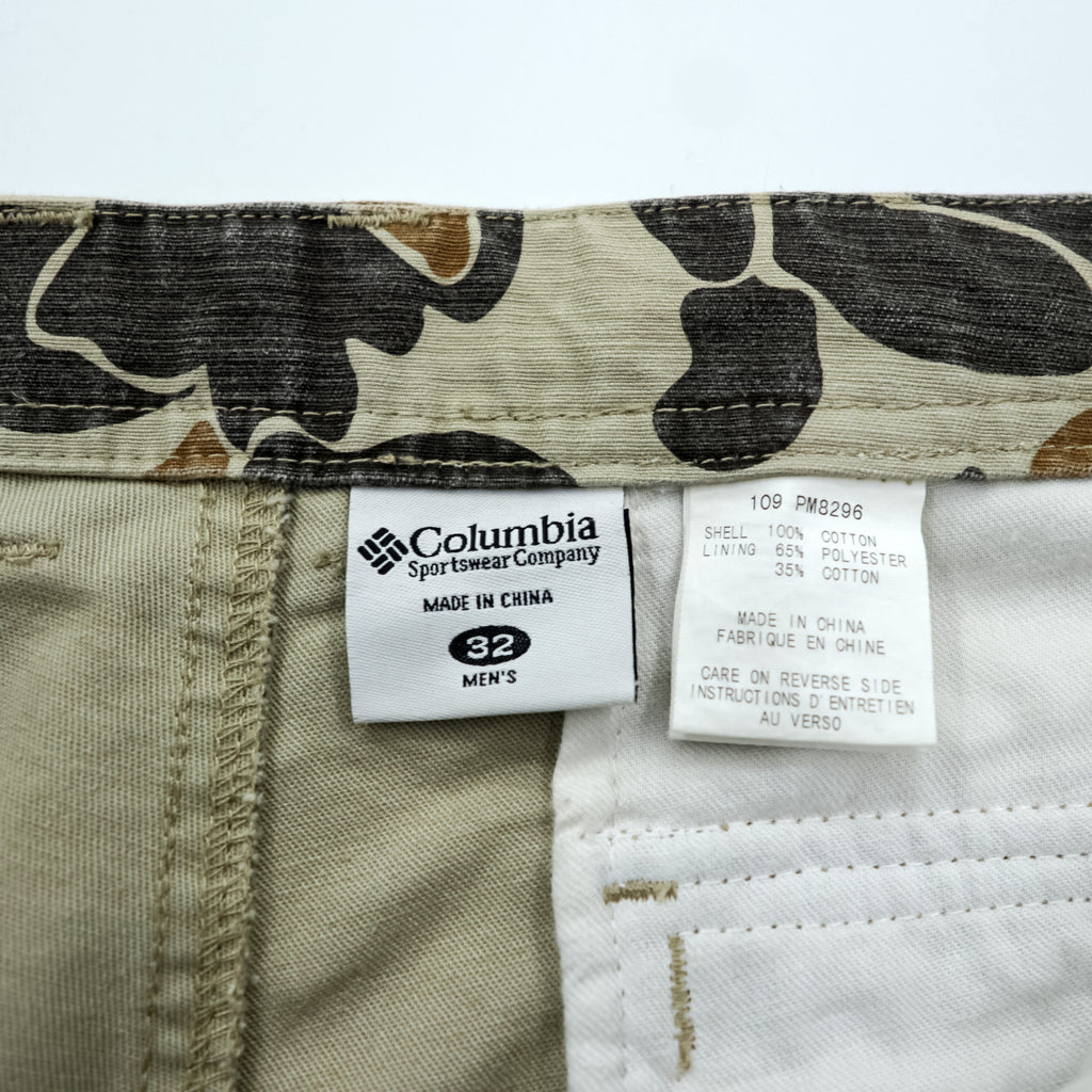 Columbia デューンズ シティパンツ カーゴパンツ L ダックハンターカモ PM8296