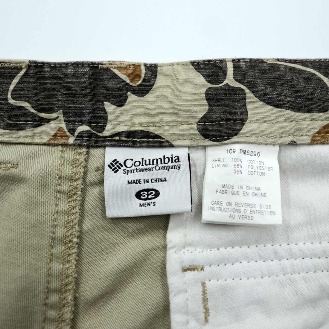 Columbia デューンズ シティパンツ カーゴパンツ L ダックハンターカモ PM8296