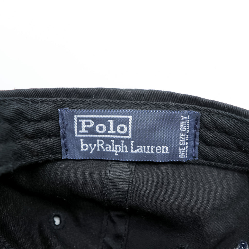 Polo Ralph Lauren ベースボールキャップ FREE ブラック スモールポニー刺繍