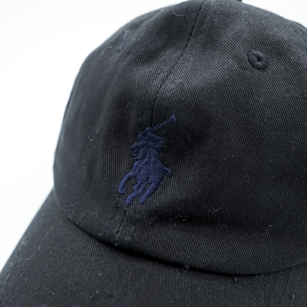Polo Ralph Lauren ベースボールキャップ FREE ブラック スモールポニー刺繍