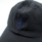 Polo Ralph Lauren ベースボールキャップ FREE ブラック スモールポニー刺繍