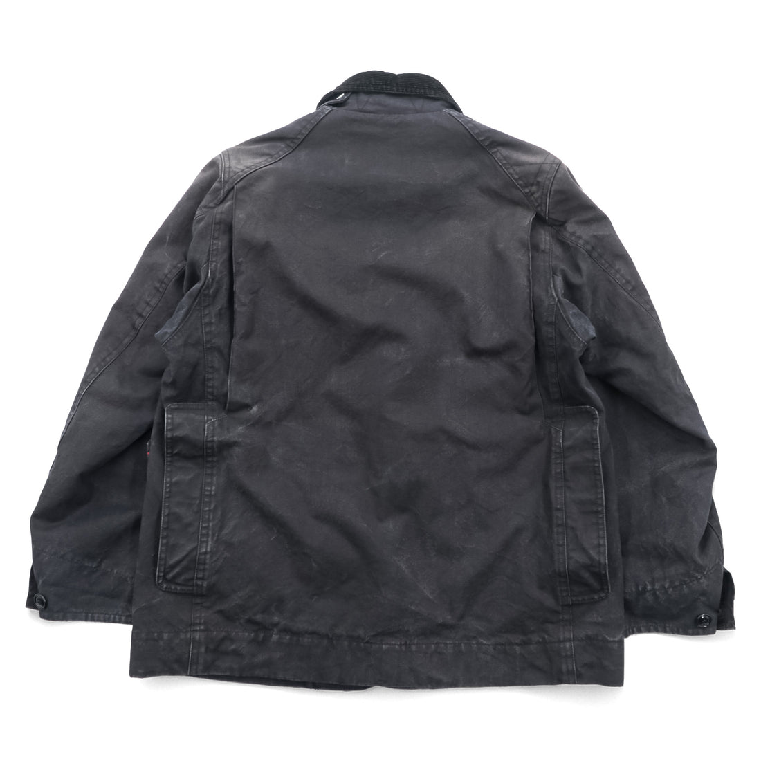 Engineered Garments Cruiser Jacket Black Cotton Field Hunting Corduroy Collar S USA Made