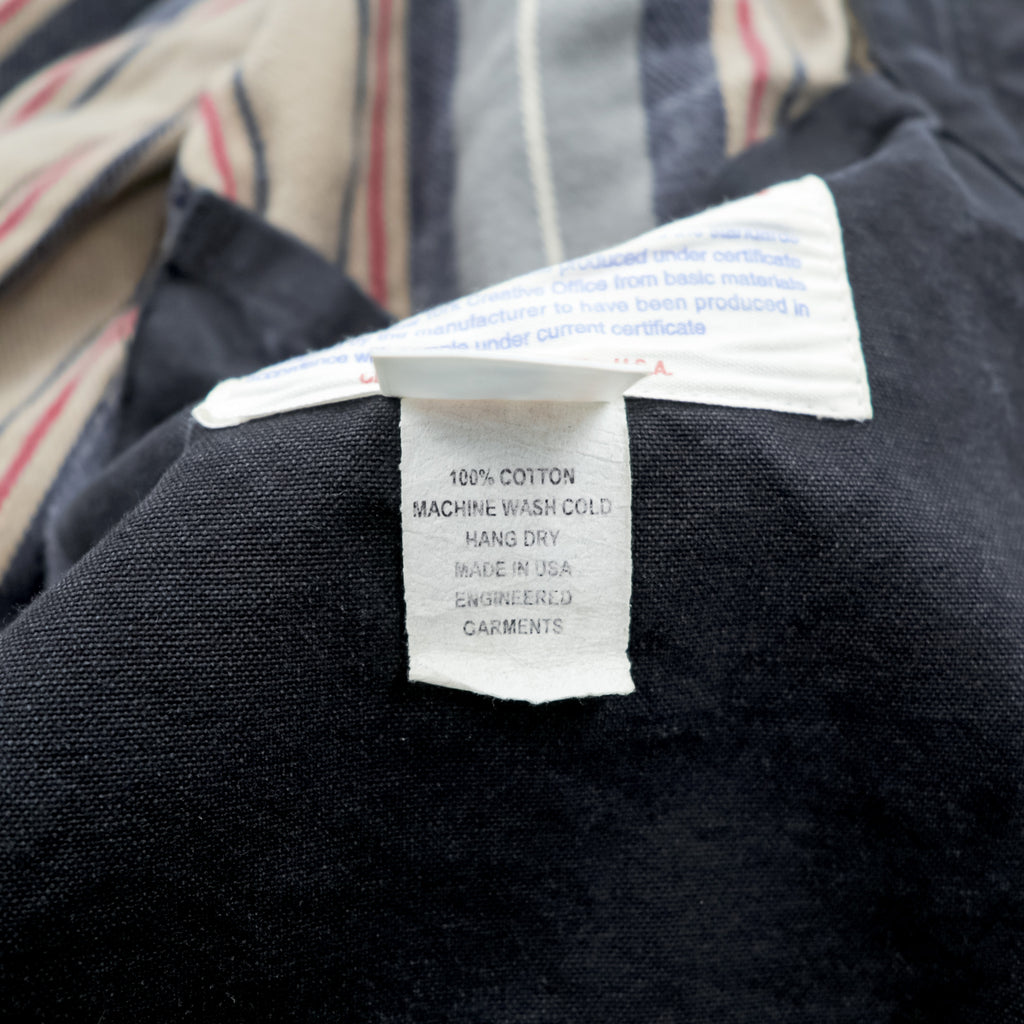 Engineered Garments Cruiser Jacket Black Cotton Field Hunting Corduroy Collar S USA Made