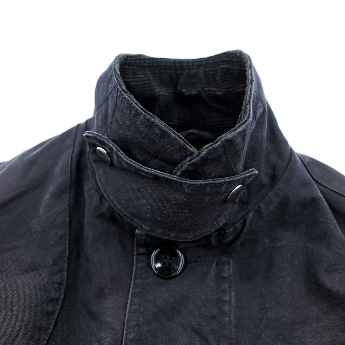 Engineered Garments Cruiser Jacket Black Cotton Field Hunting Corduroy Collar S USA Made